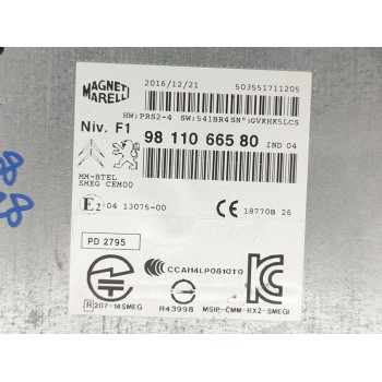 Recambio de sistema navegacion gps para peugeot 2008 (--.2013) style referencia OEM IAM 9811066580  