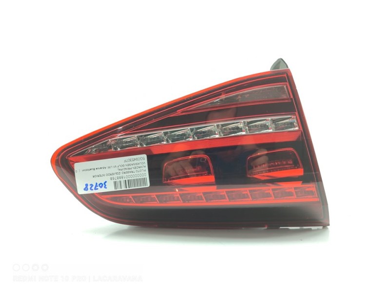 Recambio de piloto trasero izquierdo interior para volkswagen golf vii lim. advance bluemotion referencia OEM IAM 5G0945307F  