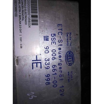 Recambio de modulo electronico para opel astra f berlina 2.0 cat referencia OEM IAM 5SE00666100  