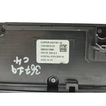 Recambio de mando climatizador para citroën c4 berlina plus referencia OEM IAM 9844375880  