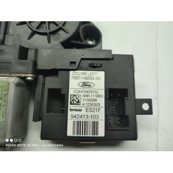 Recambio de motor elevalunas trasero izquierdo para ford kuga (cbv) titanium referencia OEM IAM 7M5T14B534AD  