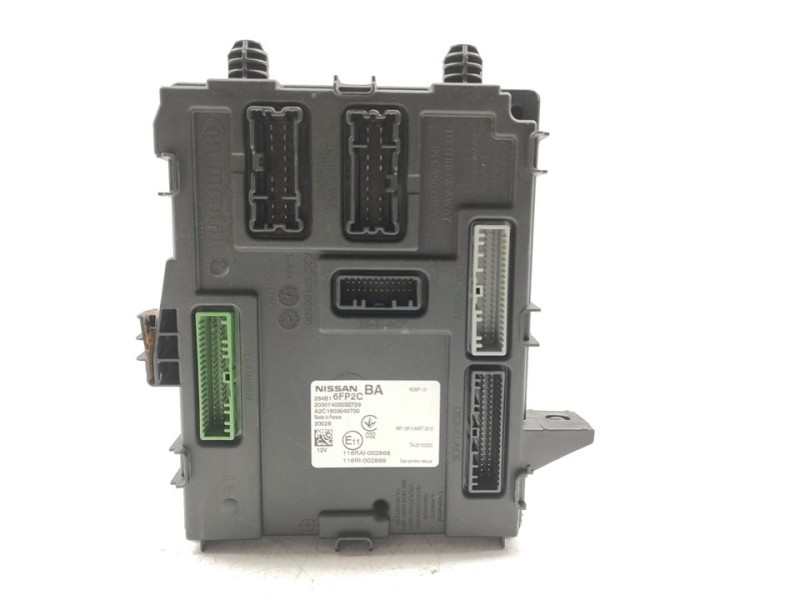Recambio de caja reles / fusibles para nissan qashqai (j11) acenta referencia OEM IAM 284B16FP2C  