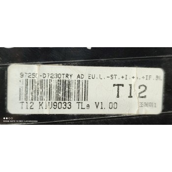 Recambio de mando climatizador para hyundai tucson classic blue referencia OEM IAM 97250D7230TRY  