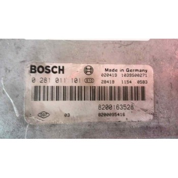 Recambio de centralita motor uce para renault laguna ii grandtour (kg0) expression pack referencia OEM IAM 8200163528  