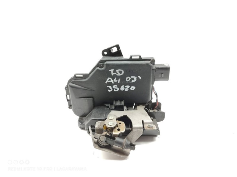 Recambio de cerradura puerta trasera derecha para audi a4 berlina (8e) 1.9 tdi (96kw) referencia OEM IAM 4B0839016D  