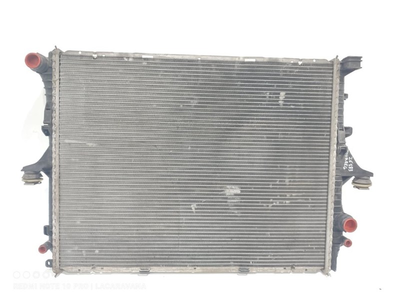 Recambio de radiador agua para volkswagen touareg (7la) tdi r5 referencia OEM IAM 7L6121253C  