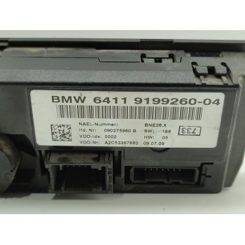Recambio de mando climatizador para bmw serie 1 berlina (e81/e87) 118d referencia OEM IAM 6411919926004  