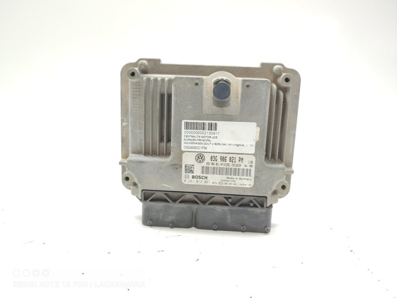 Recambio de centralita motor uce para volkswagen golf v berlina (1k1) highline referencia OEM IAM 03G906021PM  