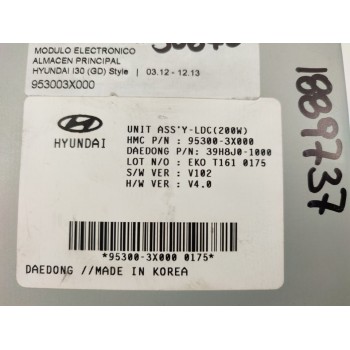 Recambio de modulo electronico para hyundai i30 (gd) style referencia OEM IAM 953003X000  