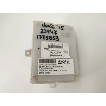 Recambio de centralita aire acondicionado para nissan juke (f15) acenta referencia OEM IAM 277601KG0B  