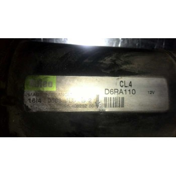 Recambio de motor arranque para peugeot 206 berlina xt referencia OEM IAM D6RA110  