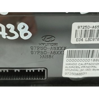 Recambio de mando calefaccion / aire acondicionado para hyundai i30 (gd) style referencia OEM IAM 97250A6531  