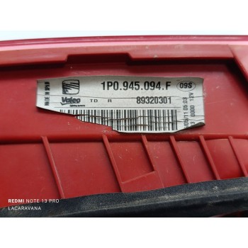 Recambio de piloto trasero derecho interior para seat leon (1p1) reference referencia OEM IAM 1P0945094F  