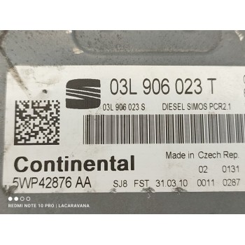 Recambio de centralita motor uce para seat ibiza (6j5) sport referencia OEM IAM 03L906023T  