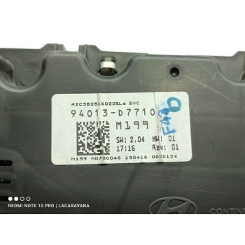 Recambio de cuadro instrumentos para hyundai tucson style 4wd referencia OEM IAM 94013D7710  