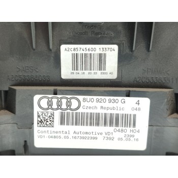 Recambio de cuadro instrumentos para audi q3 (8ug) attraction referencia OEM IAM 8U0920930G  
