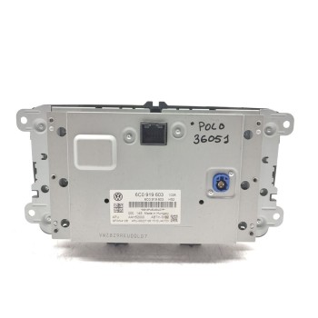 Recambio de pantalla multifuncion para volkswagen polo (6c1) comfortline bluemotion referencia OEM IAM 6C0919603  