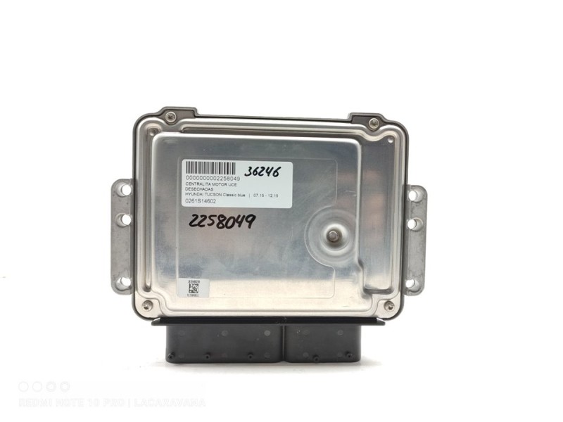 Recambio de centralita motor uce para hyundai tucson classic blue referencia OEM IAM 0261S14602  