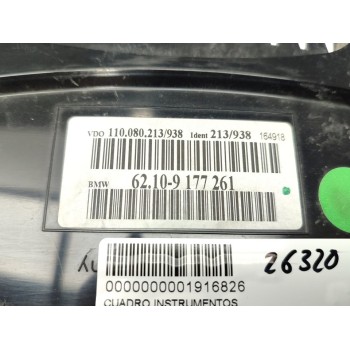 Recambio de cuadro instrumentos para bmw serie 5 berlina (e60) 520d referencia OEM IAM 62109177261  