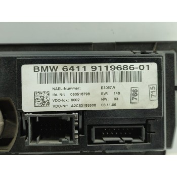 Recambio de mando climatizador para bmw serie 3 berlina (e90) 320d referencia OEM IAM 6411911968601  