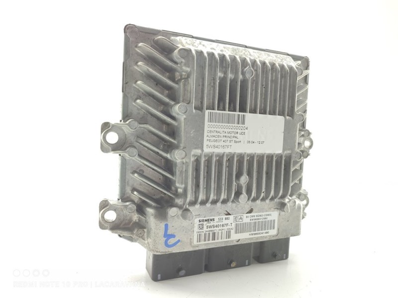 Recambio de centralita motor uce para peugeot 407 st sport referencia OEM IAM 5WS40167FT  