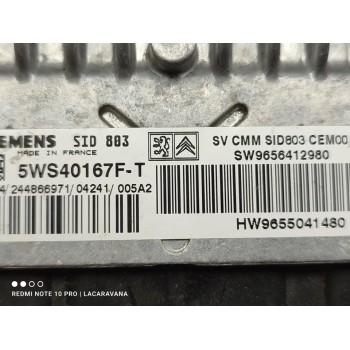 Recambio de centralita motor uce para peugeot 407 st sport referencia OEM IAM 5WS40167FT  