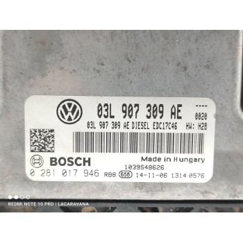 Recambio de centralita motor uce para volkswagen cc (358) basis bluemotion referencia OEM IAM 03L907309AE  