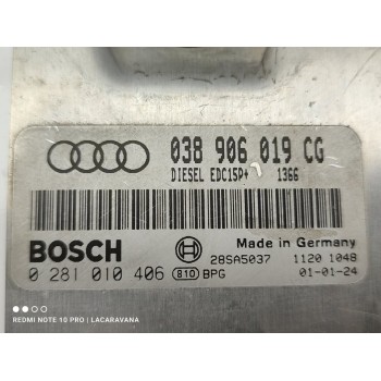 Recambio de centralita motor uce para audi a4 berlina (8e) 1.9 tdi (96kw) referencia OEM IAM 0281010406  