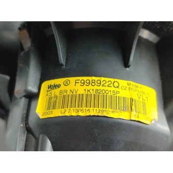 Recambio de ventilador calefaccion para audi q3 (8ug) attraction referencia OEM IAM 1K1820015P  