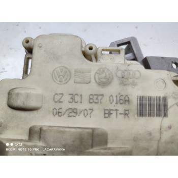Recambio de cerradura puerta delantera derecha para volkswagen passat variant (3c5) highline referencia OEM IAM 3C1837016A  