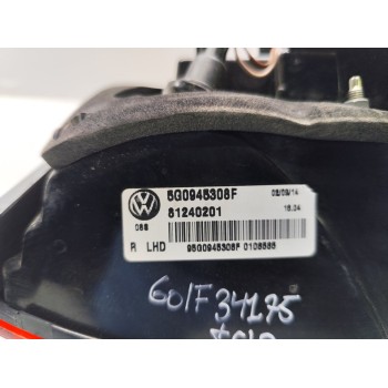 Recambio de piloto trasero derecho interior para volkswagen golf vii lim. gtd bluemotion referencia OEM IAM 5G0945308F  