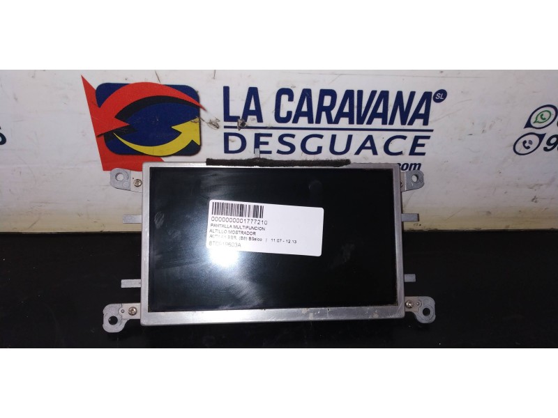 Recambio de pantalla multifuncion para audi a4 ber. (b8) básico referencia OEM IAM 8T0919603A  