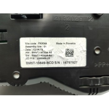 Recambio de cuadro instrumentos para ford focus lim. (cb8) trend referencia OEM IAM BM5T10849BCD  