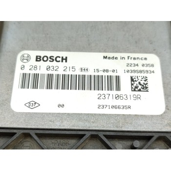 Recambio de centralita motor uce para dacia dokker ambiance referencia OEM IAM 0281032215  