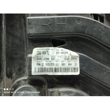 Recambio de elevalunas trasero derecho para hyundai tucson style 4wd referencia OEM IAM 83480D7000  