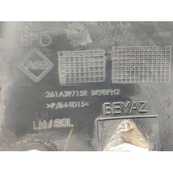 Recambio de rejilla paragolpes izquierda para renault clio iv dynamique referencia OEM IAM 261A39715R  