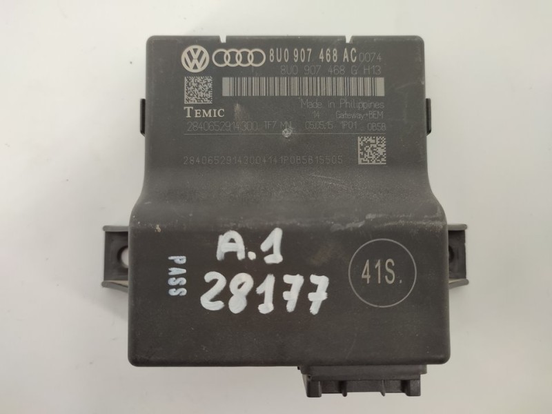 Recambio de centralita gateway para audi a1 sportback (8xf) adrenalin referencia OEM IAM 8U0907468AC  