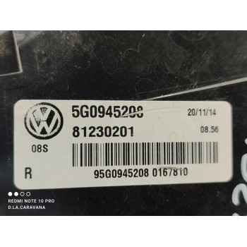 Recambio de piloto trasero derecho para volkswagen golf vii lim. gtd bluemotion referencia OEM IAM 5G0945208  