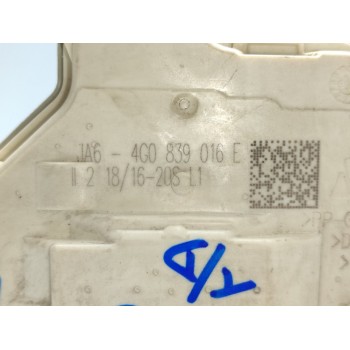 Recambio de cerradura puerta trasera derecha para audi q3 (8ug) attraction referencia OEM IAM 4G0839016E  