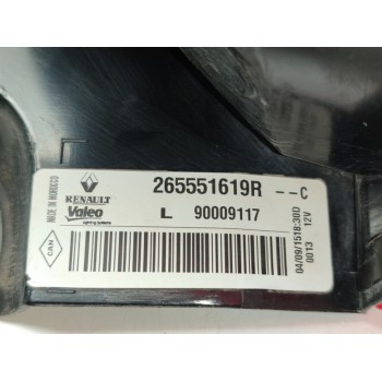 Recambio de piloto trasero izquierdo para dacia dokker ambiance referencia OEM IAM 265551619R  