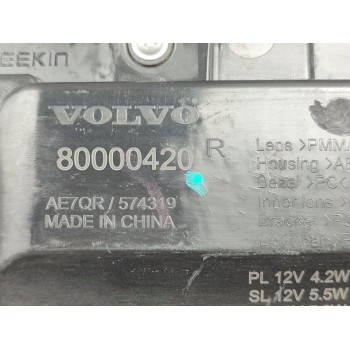 Recambio de piloto trasero derecho para volvo ex30 plus 2wd pure electric referencia OEM IAM 80000420  