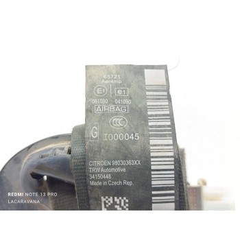 Recambio de kit airbag para citroën c3 tonic referencia OEM IAM 96710277ZD  