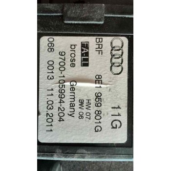 Recambio de elevalunas delantero izquierdo para seat exeo st (3r5)(2009>) reference referencia OEM IAM 8E1959801G  