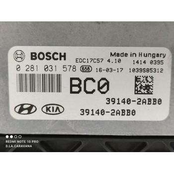 Recambio de centralita motor uce para hyundai tucson classic blue referencia OEM IAM 391402ABB0  