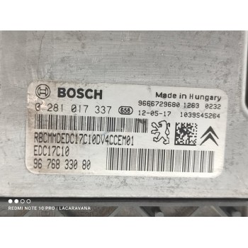 Recambio de centralita motor uce para citroën c3 business referencia OEM IAM 9676833080  