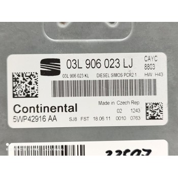 Recambio de centralita motor uce para seat altea (5p1) stylance / style referencia OEM IAM 03L906023LJ  