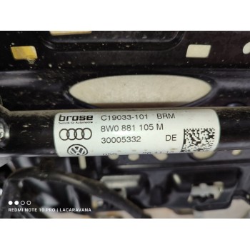 Recambio de asiento delantero izquierdo para audi a4 berlina (8w2) básico referencia OEM IAM 8W0881105M  