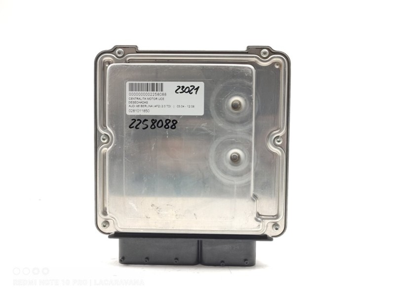 Recambio de centralita motor uce para audi a6 berlina (4f2) 2.0 tdi referencia OEM IAM 0281011850  