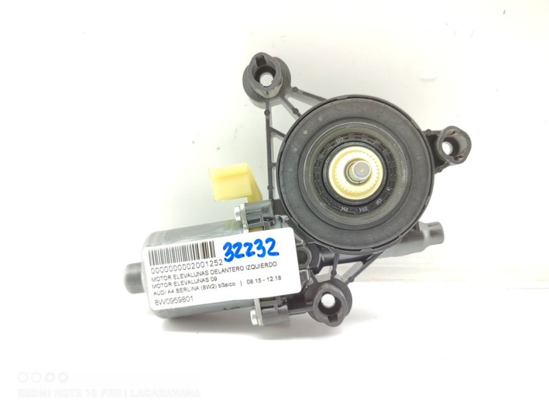 Recambio de motor elevalunas delantero izquierdo para audi a4 berlina (8w2) básico referencia OEM IAM 8W0959801  