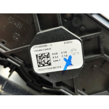 Recambio de mando climatizador para renault captur ii intens referencia OEM IAM 275100936R  